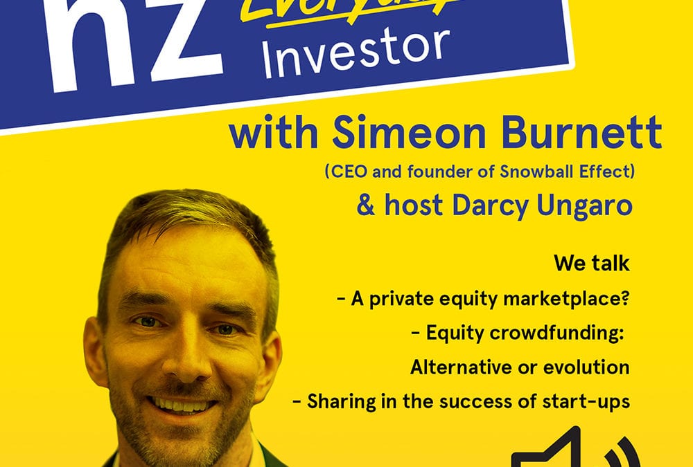 Simeon Burnett: Sharing in the success of Kiwi start-ups!